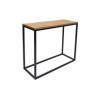 Console en bois massif